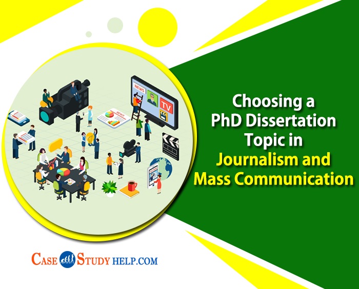 PhD Dissertation Topic in Journalism and Mass Communication