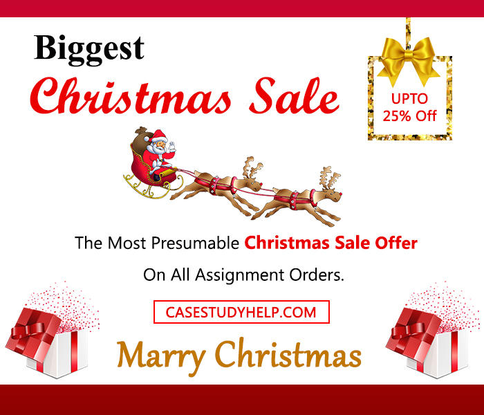 Christmas Sale offer on All Assignments and Case Study
