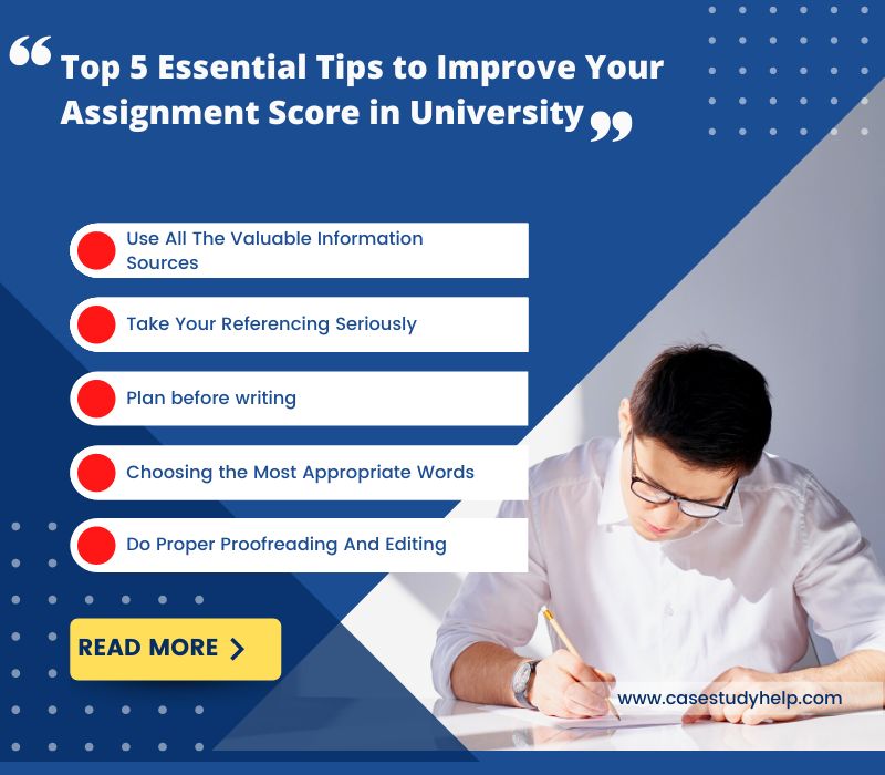 Top 5 Essential Tips to Improve Your Assignment Score in University