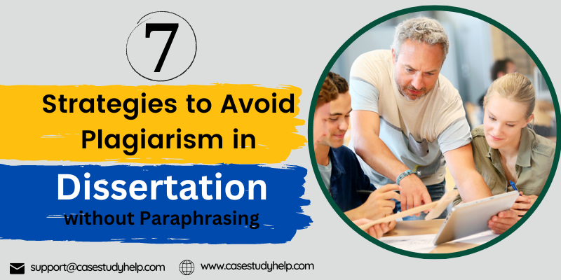 Avoid Plagiarism in Dissertation without Paraphrasing