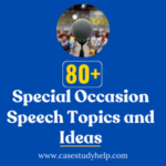 Special Occasion Speech Topics and Ideas