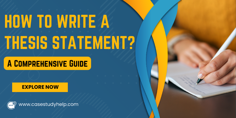 How to Write a Thesis Statement