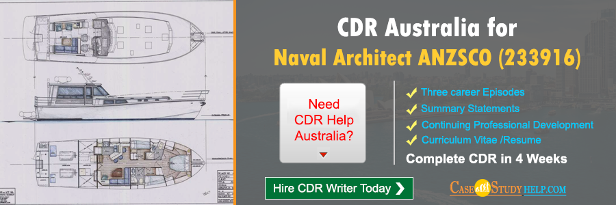 CDR Australia for Naval Architect
