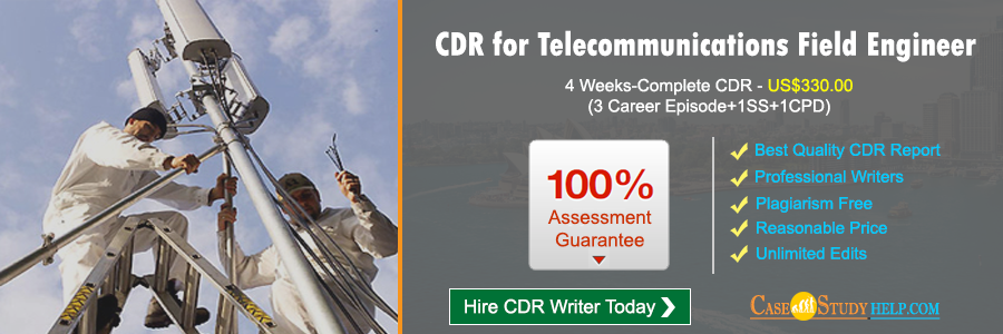CDR for Telecommunications Field Engineer