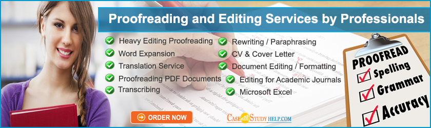 Proofreading and Editing Services by Professionals