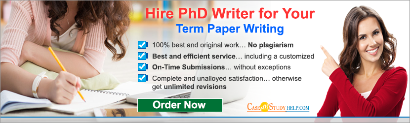 Term Paper Writing Help from Professional Writers